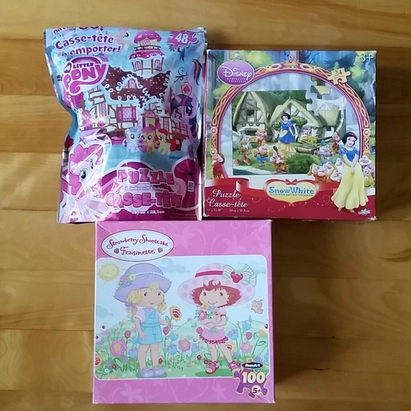 SEVEN Sets of Puzzles. Age 3 and plus. - Picture 3 of 9